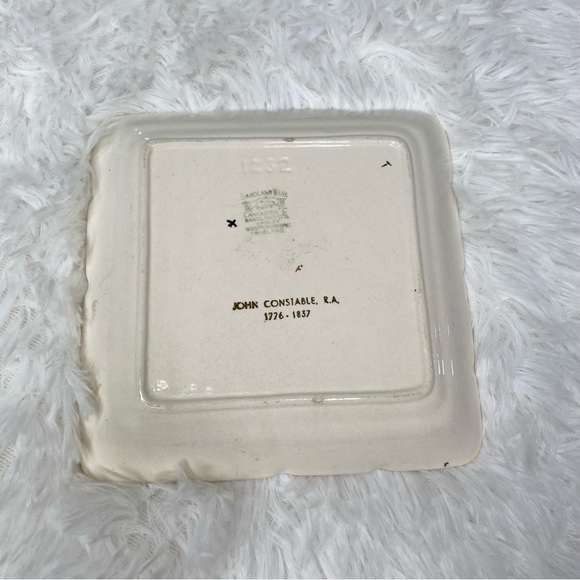 Vintage Sandland Ware John Constable Decorative Plate - Picture 6 of 7